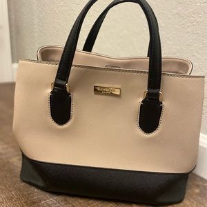 Kate Spade Blush/Black purse handbag
